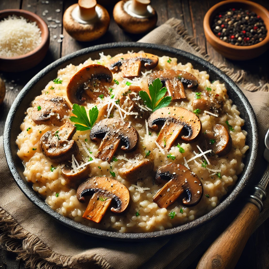 RISOTTO DE CHAMPIGNONS – 21€